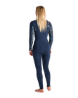 The C-Skins Womens NuWave Solace 4/3mm Chest Zip Wetsuit in Bluestone, Bluestone X & Tropical