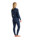 The C-Skins Womens NuWave Solace 4/3mm Chest Zip Wetsuit in Bluestone, Bluestone X & Tropical