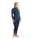 The C-Skins Womens NuWave Solace 4/3mm Chest Zip Wetsuit in Bluestone, Bluestone X & Tropical