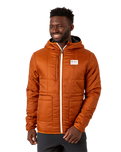 The Cotopaxi Mens Teca Calido Reversible Hooded Jacket in Space Station