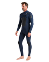 The C-Skins Mens Rewired 3/2mm Chest Zip Wetsuit in Bluestone, Bluestone X & Sage