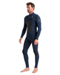 The C-Skins Mens Rewired 3/2mm Chest Zip Wetsuit in Bluestone, Bluestone X & Sage