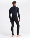 The C-Skins Mens Rewired 5/4mm Chest Zip Wetsuit in Black, Black X & Petrol