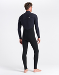 The C-Skins Mens Rewired 5/4mm Chest Zip Wetsuit in Black, Black X & Petrol