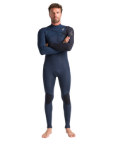 The C-Skins Mens Session 3/2mm Chest Zip Wetsuit in Bluestone, Bluestone X & Black X