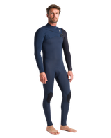 The C-Skins Mens Session 3/2mm Chest Zip Wetsuit in Bluestone, Bluestone X & Black X