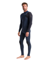 The C-Skins Mens Session 3/2mm Chest Zip Wetsuit in Bluestone, Bluestone X & Black X