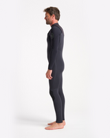 Sessions 4/3mm Chest Zip Wetsuit in Anthracite, Meteor X & Black X