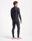 Sessions 4/3mm Chest Zip Wetsuit in Anthracite, Meteor X & Black X