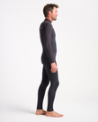 Sessions 4/3mm Chest Zip Wetsuit in Anthracite, Meteor X & Black X