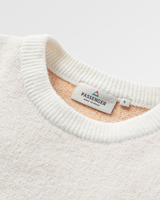 The Passenger Womens Vista Recycled Knitted Jumper in Off White