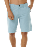 The Rip Curl Mens Boardwalk Jackson Walkshorts in Dusty Blue