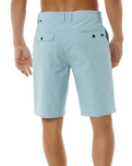 The Rip Curl Mens Boardwalk Jackson Walkshorts in Dusty Blue