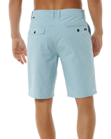 The Rip Curl Mens Boardwalk Jackson Walkshorts in Dusty Blue