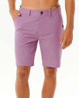 The Rip Curl Mens Boardwalk Phase 19 Walkshorts in Dusty Purple