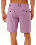 The Rip Curl Mens Boardwalk Phase 19 Walkshorts in Dusty Purple