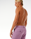 The Rip Curl Mens Boardwalk Phase 19 Walkshorts in Dusty Purple