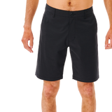 The Rip Curl Mens Boardwalk Phase Nineteen Walkshorts in Black