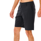 The Rip Curl Mens Boardwalk Phase Nineteen Walkshorts in Black