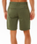 The Rip Curl Mens Twisted Walkshorts in Dark Olive