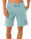 The Rip Curl Mens Search Icon Jog Shorts in Dusty Blue