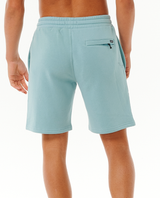 The Rip Curl Mens Search Icon Jog Shorts in Dusty Blue