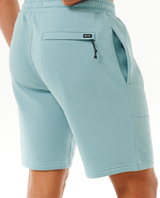 The Rip Curl Mens Search Icon Jog Shorts in Dusty Blue