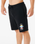 The Rip Curl Mens Search Icon Jogger Shorts in Black