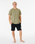 The Rip Curl Mens Search Icon Jogger Shorts in Black