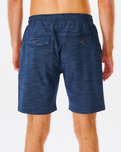 The Rip Curl Mens Boardwalk Jackson Volley Shorts in Navy