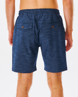 The Rip Curl Mens Boardwalk Jackson Volley Shorts in Navy