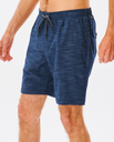 The Rip Curl Mens Boardwalk Jackson Volley Shorts in Navy