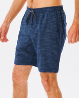 The Rip Curl Mens Boardwalk Jackson Volley Shorts in Navy