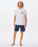 The Rip Curl Mens Boardwalk Jackson Volley Shorts in Navy