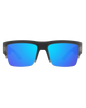 The Spy Cyrus 5050 Sunglasses in Matte Black Ice & HD Plus Grey Dark Blue Spectra Mirror