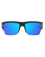 The Spy Cyrus 5050 Sunglasses in Matte Black Ice & HD Plus Grey Dark Blue Spectra Mirror