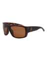 Captain Polarised Sunglasses in Tortoise & Brown