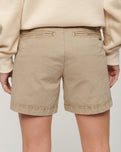 Classic Chino Walkshorts in Stonewash Taupe Brown