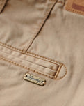 Classic Chino Walkshorts in Stonewash Taupe Brown