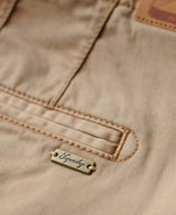 Classic Chino Walkshorts in Stonewash Taupe Brown