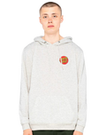 Classic Dot Chest Hoodie in Athletic Heather