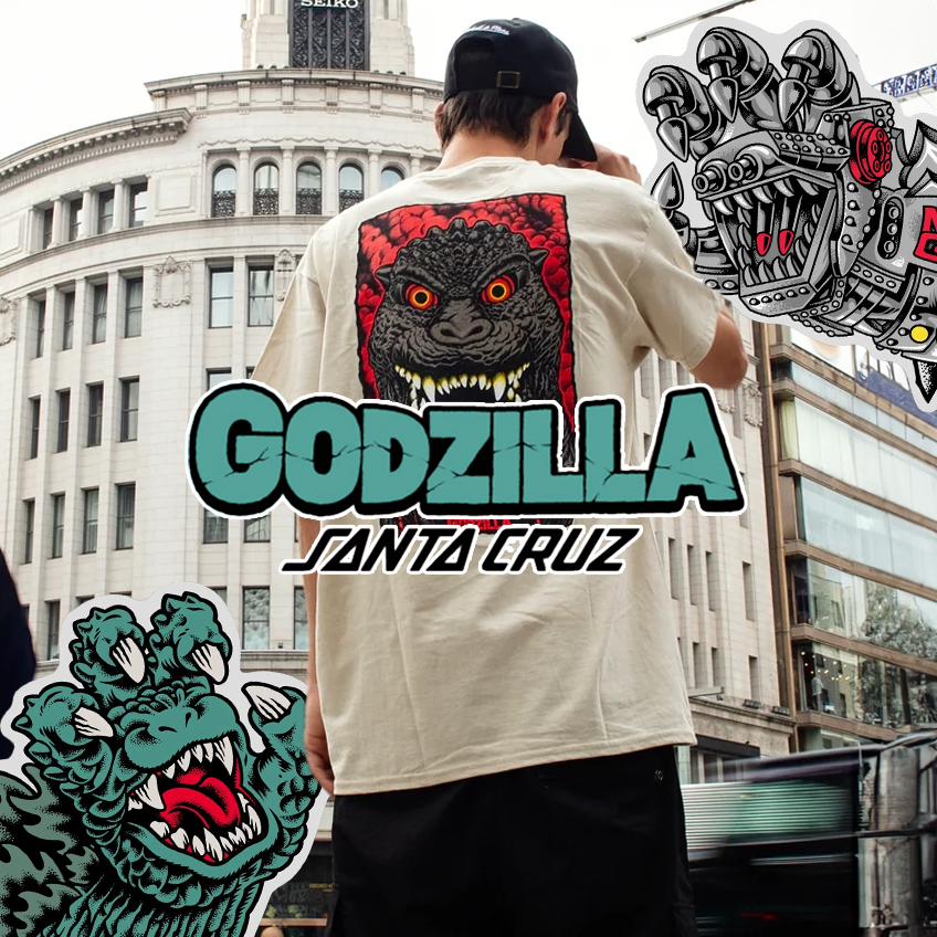 Santa cruz x Godzilla