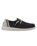 The Hey Dude Shoes Womens Wendy Natural Shoes in Carbon