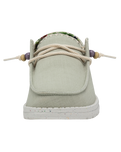 The Hey Dude Shoes Womens Wendy Natural Shoes in Sage