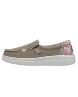 The Hey Dude Shoes Womens Misty Rise Shoes in Desert Rose