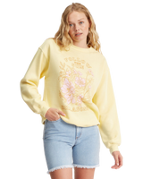 The Billabong Womens Home Sweet Home Sweatshirt in Pineapple