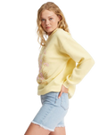 The Billabong Womens Home Sweet Home Sweatshirt in Pineapple