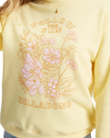 The Billabong Womens Home Sweet Home Sweatshirt in Pineapple