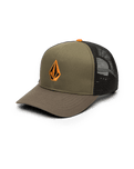 The Volcom Mens Full Stone Trucker Cap in Wren