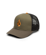 The Volcom Mens Full Stone Trucker Cap in Wren